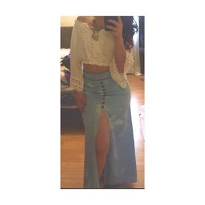 Denim maxi🔥