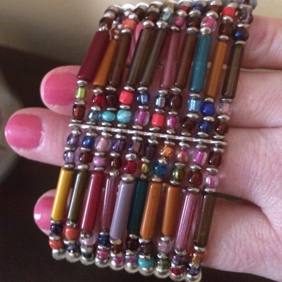 Donated* Multicolor elasticized bracelet - Picture 3 of 3