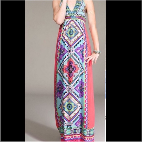 Flying Tomato Dresses & Skirts - Flying Tomato Halter Maxi Dress