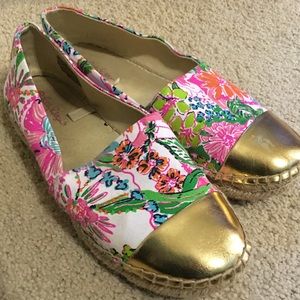 Lilly Pulitzer for Target nosey posey espadrilles