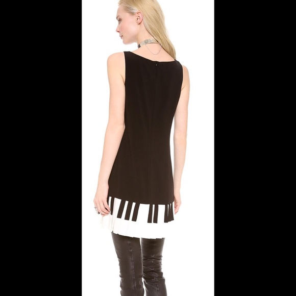 ❤️Host Pick New Black Piano Keys Dress M 10 ❤️ - Picture 4 of 4