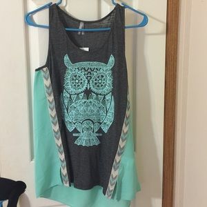 Vanity Tank with Owl