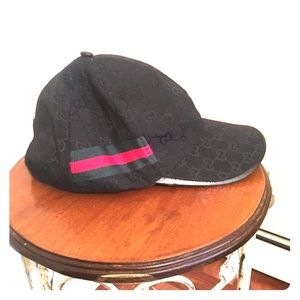 Original GG canvas baseball hat with web