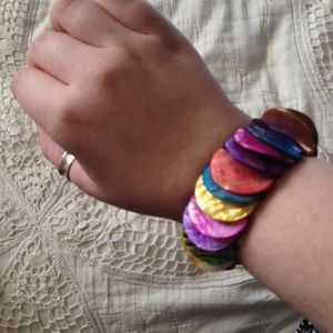 vintage colorful bracelet