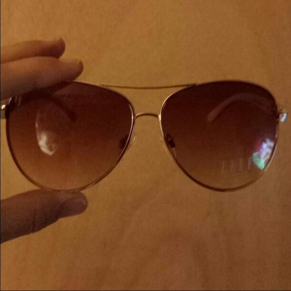 Gold sunglasses!