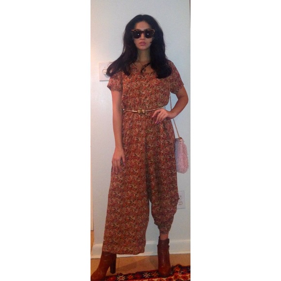 Vintage Express One Piece Wide-Legged Jumper