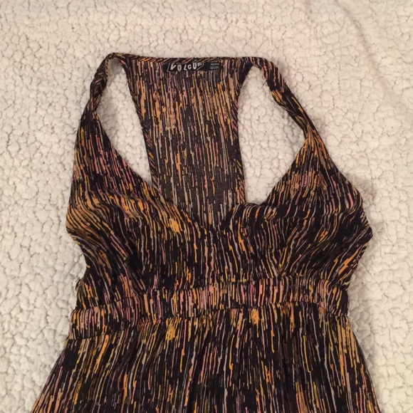 Valcom Razor Back Maxi Dress With Deep V Neck! - image 2