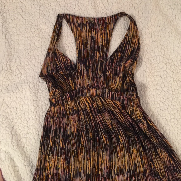 Valcom Razor Back Maxi Dress With Deep V Neck! - image 3