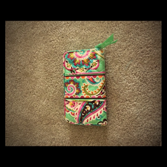 Vera Bradley Tutti Frutti accordion wallet