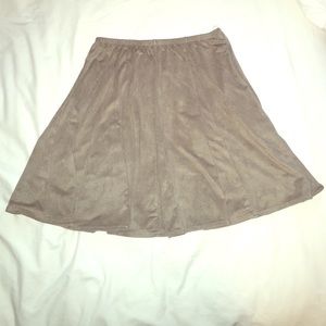 Soft beige brandy skirt