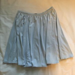 Soft blue brandy skirt