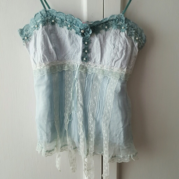 Romantic floral blouse