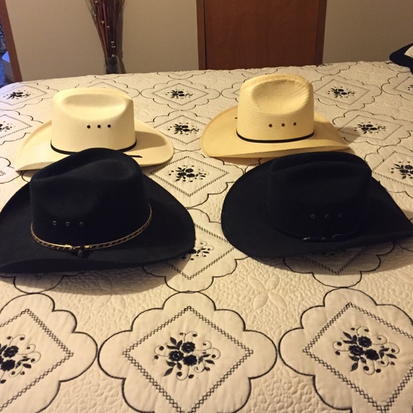 Men's cowboy hats bundle