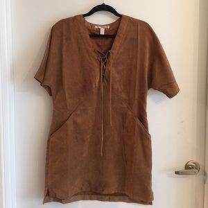 Forever 21 Suede Dress