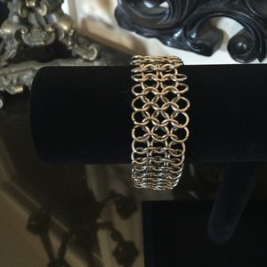 Chain Maille 3 Row Bracelet