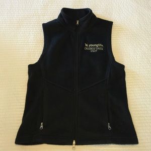 Young Life black fleece vest