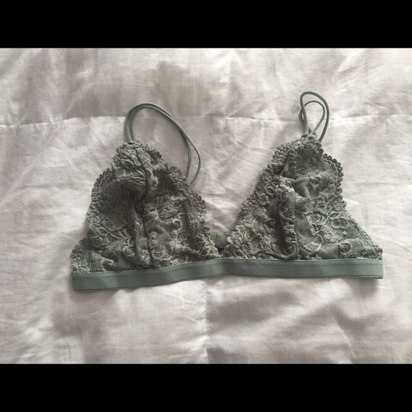 Nollie Other - Nollie Sea Foam Green Lace Bralette