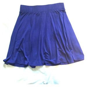 Purple skater skirt
