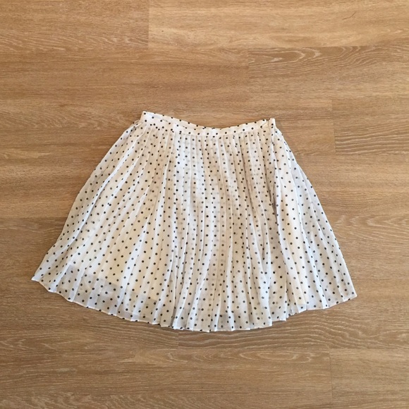 Tommy Hilfiger Polka Dot High Waist Skirt