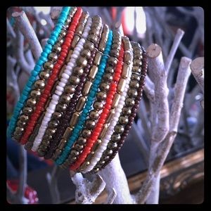 Multi Color Wrap Bracelet