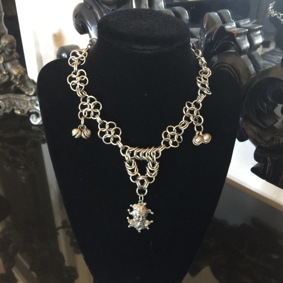Chain Maille Joker Necklace