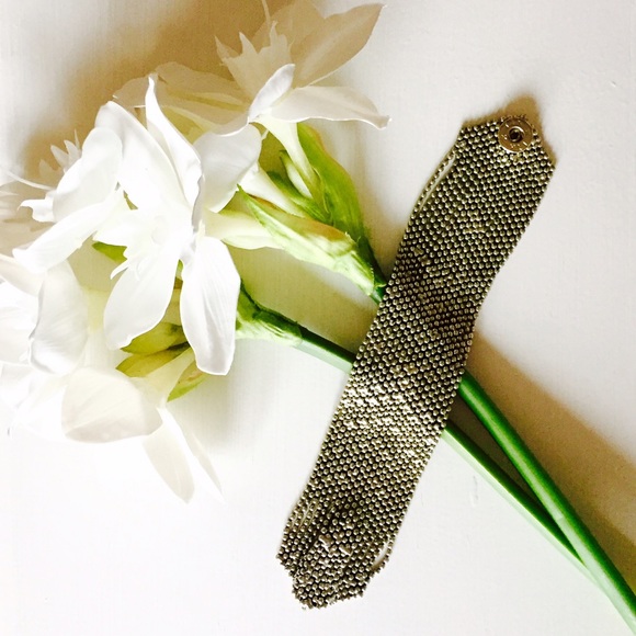 Silver Wrap Beaded Bracelet