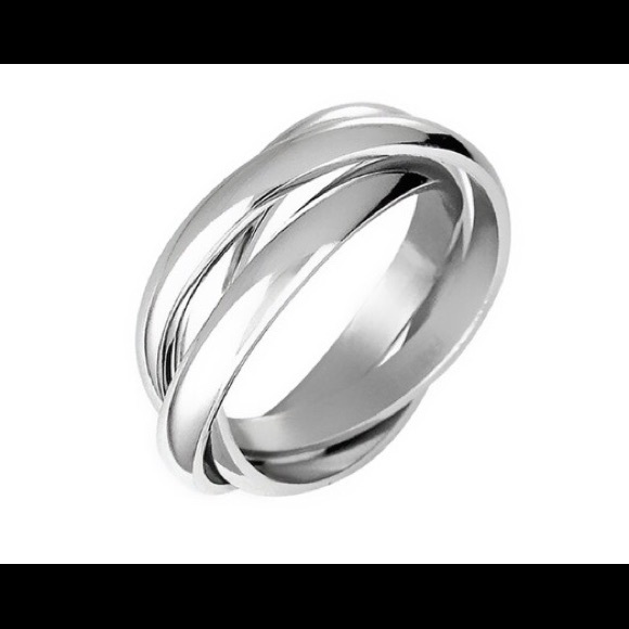 SALE‼️ Stainless Steel Triple Roll Ring