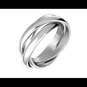 SALE‼️ Stainless Steel Triple Roll Ring