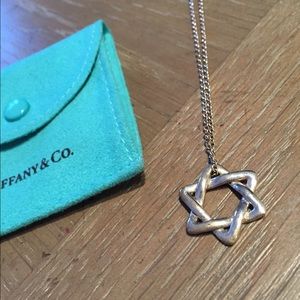 Authentic Tiffany & Co. Star of David necklace!