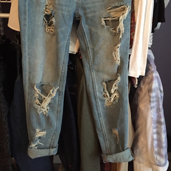 Bdg urban outfitter boyfriend ripped jeans - Picture 2 of 3