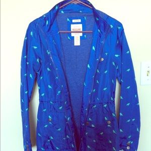 Mossimo bird print raincoat