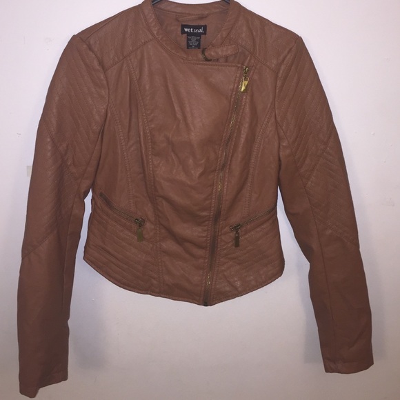 Wet Seal Faux Leather jacket