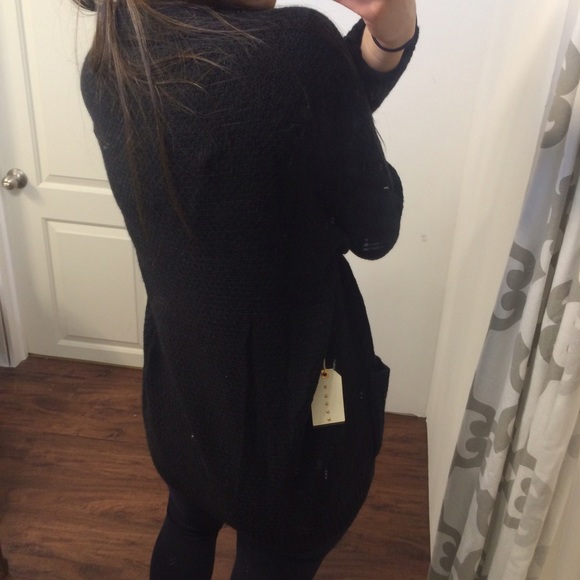 NWT forever 21 black cardigan - Picture 3 of 4