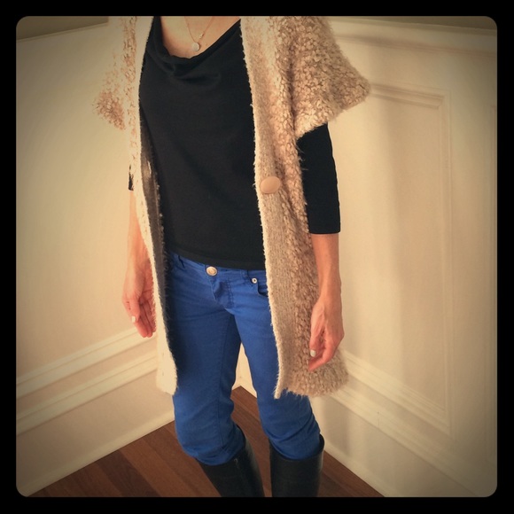 Soft, Warm & Urban Kenzie Beige Ivory Sweater XS