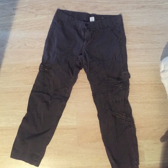 Jcrew cropped utility chinos