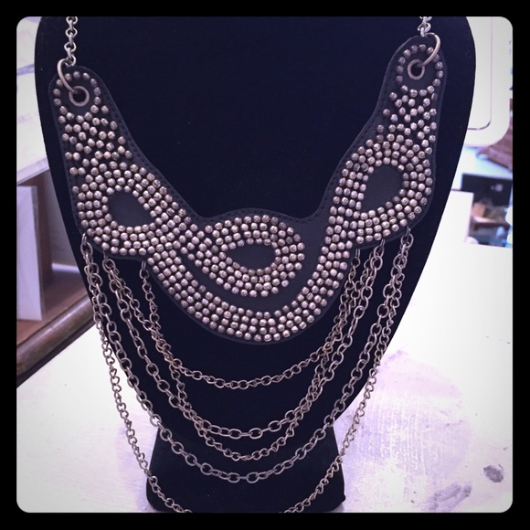 Vintage biker necklace