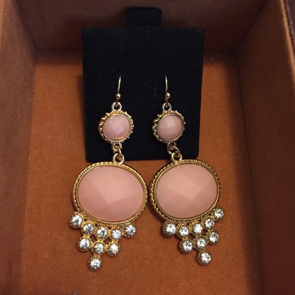 Beautiful pastel pink earrings