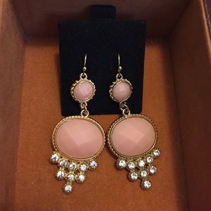 Beautiful pastel pink earrings