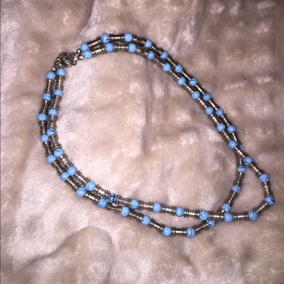 Necklace with handmade Beads