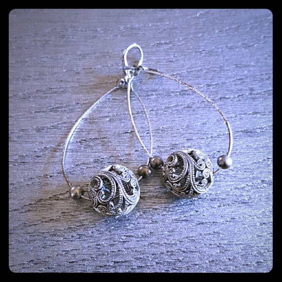 SS Ornate earrings