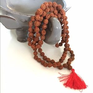 Rudraksh Mala Bead Necklace