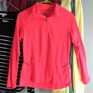 Semi fitted quarter zip