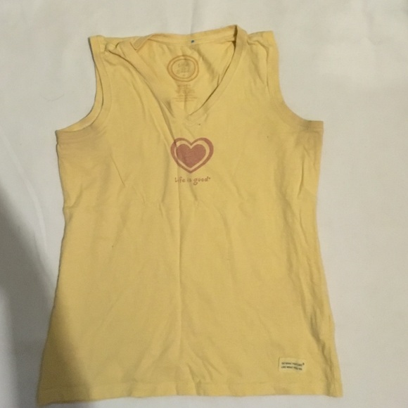 Life is good tank top