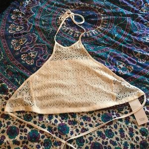 Tobi Crissy Crochet Top