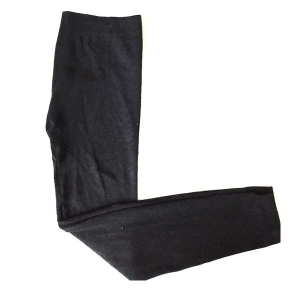 Poof!  Grey sweater leggings.