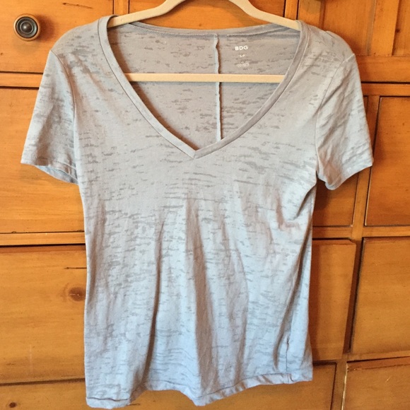 A v-neck t-shirt