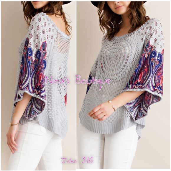 ❗️SALE❗️Chic Crochet tops - Picture 2 of 2