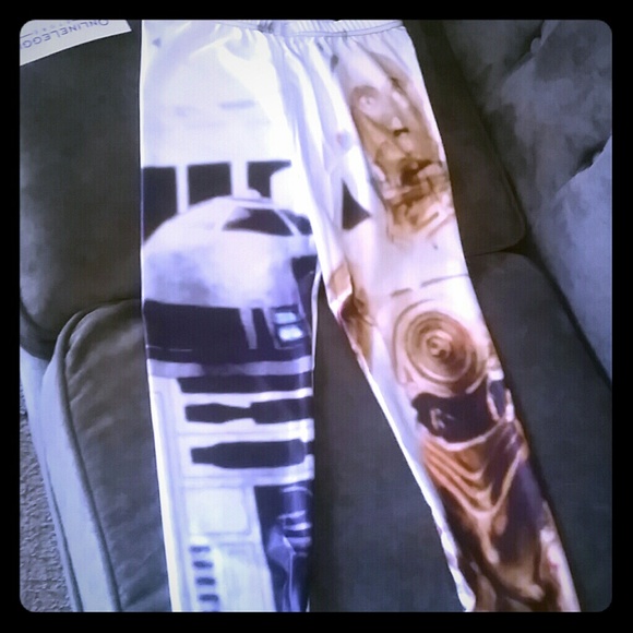 Star wars R2D2 and c-3p0 leggings