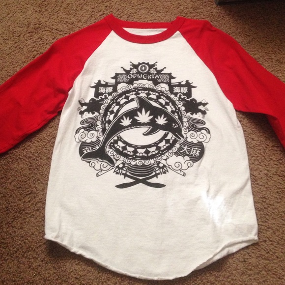 Odd future, "jasper dolphin" baseball tee