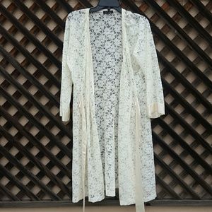 CAROLE HOCHMAN crochet robe